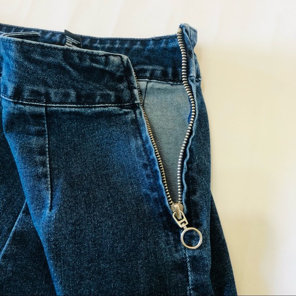 Forever 21 High Waisted Wide Leg Jeans - Women's 25 - Picture 5 of 7